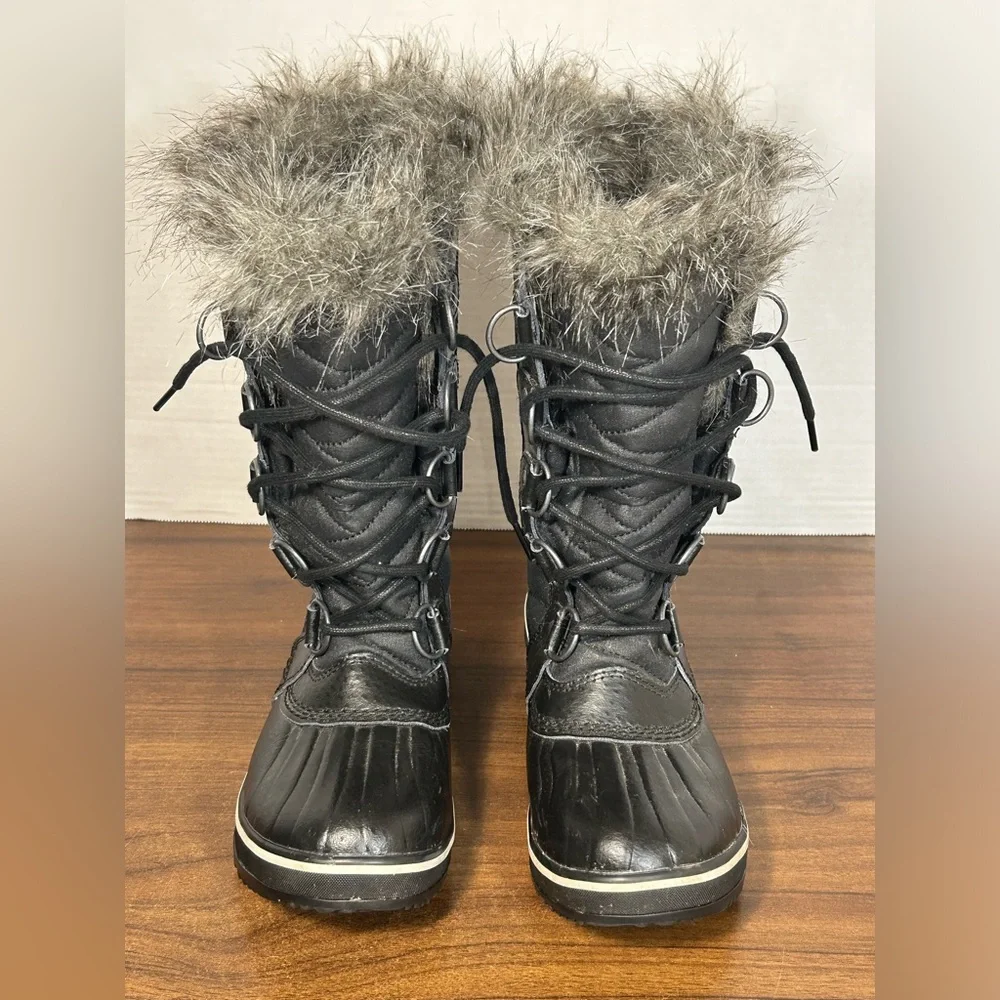 Sorel Tofino II Black NL2332-010 Women's Sz 6 Winter Snow Waterproof Boots - Picture 2 of 7